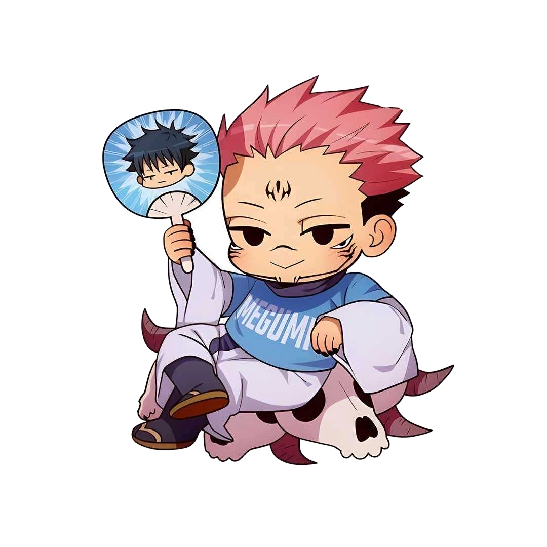 Ryomen Sukuna Chibi Sticker